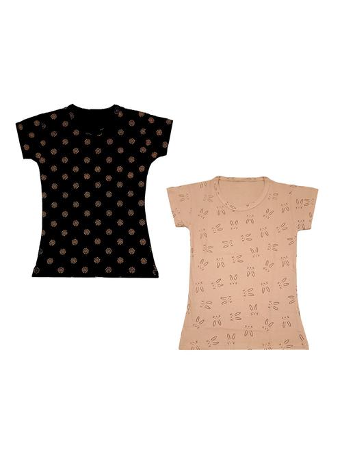 girls pack of 2 regular tee - 19830993 - Very Small Image - 1