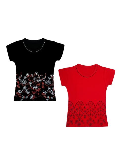 girls pack of 2 regular tee - 19831021 - Very Small Image - 1