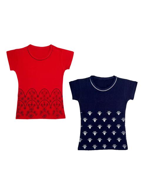 girls pack of 2 regular tee - 19831039 - Very Small Image - 1