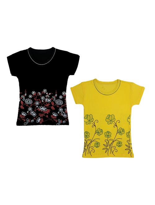 girls pack of 2 regular tee - 19831051 - Very Small Image - 1