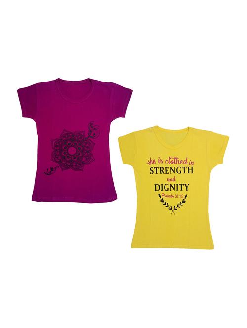 pack of 2 round neck regular tees - 19831183 - Very Small Image - 1