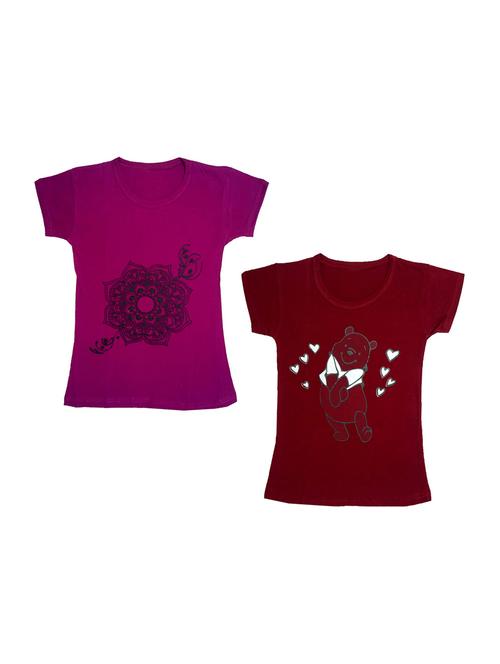 pack of 2 round neck regular tees - 19831215 - Very Small Image - 1