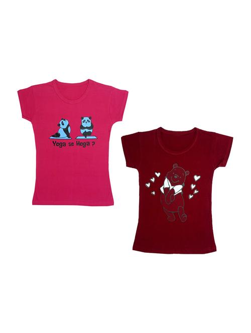 pack of 2 round neck regular tees - 19831217 - Very Small Image - 1