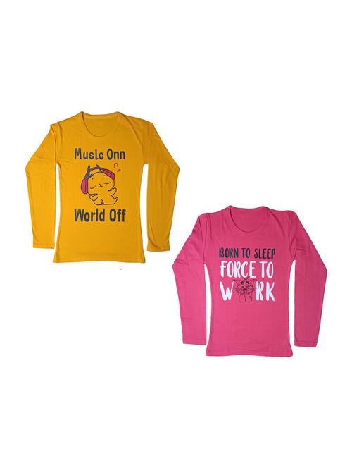 pack of 2 round neck regular tees - 19831395 - Very Small Image - 1
