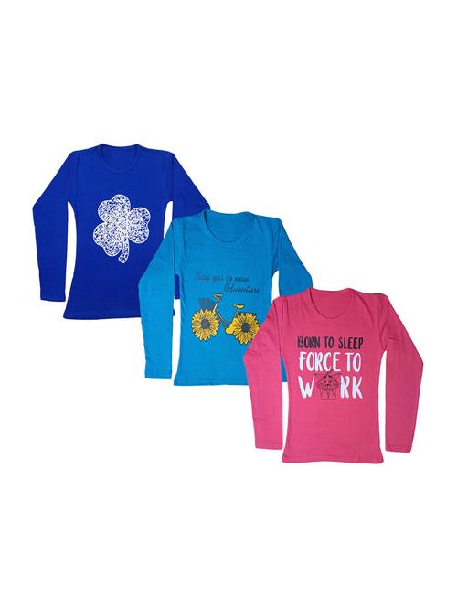 pack of 3 round neck regular tees - 19831400 - Very Small Image - 1