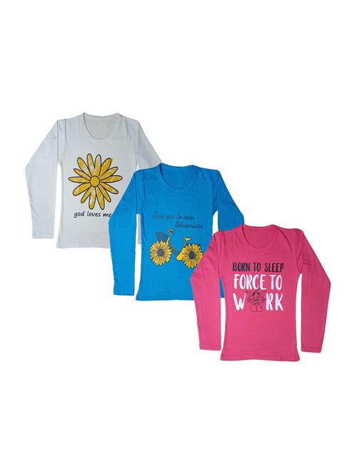 pack of 3 round neck regular tees - 19831402 - Very Small Image - 1