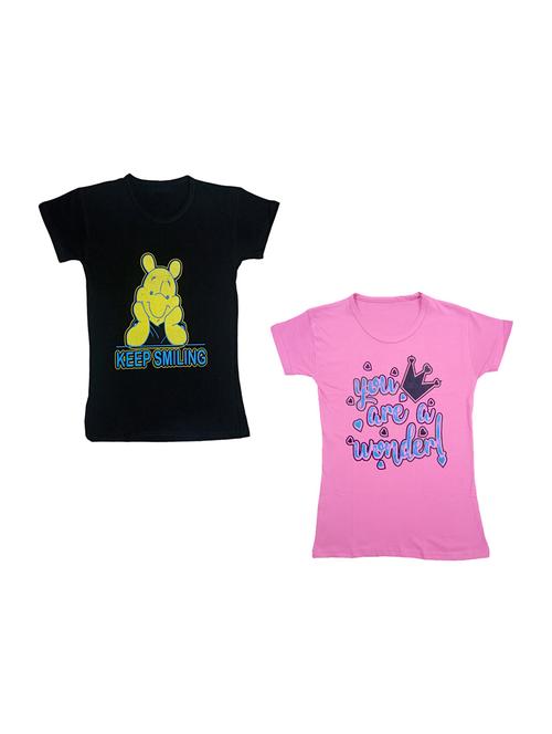 pack of 2 round neck regular tees - 19831454 - Very Small Image - 1