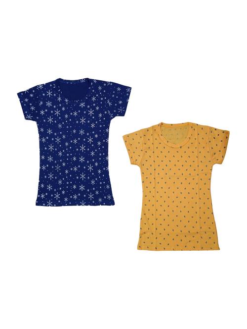 pack of 2 round neck regular tees - 19831600 - Very Small Image - 1