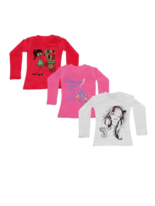 pack of 3 printed regular tee - 19831737 - Very Small Image - 1