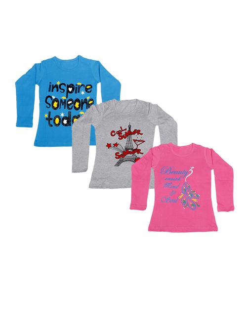 pack of 3 printed regular tee - 19831763 - Very Small Image - 1
