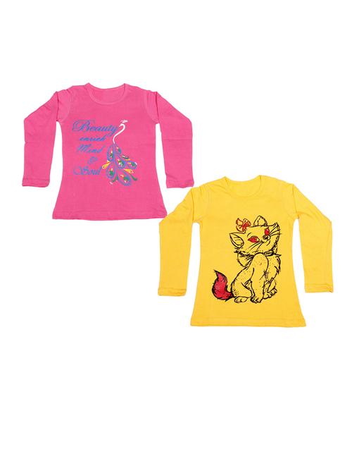 pack of 2 printed regular tee - 19831775 - Very Small Image - 1