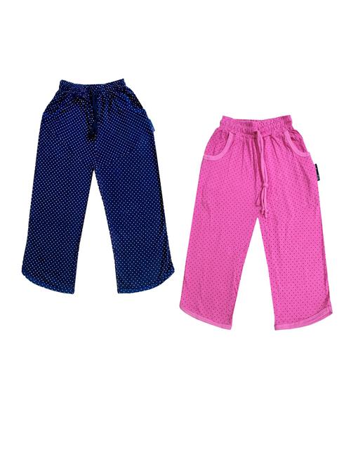 pack of 2 multi colored polka doted three-fourth - 19833066 - Very Small Image - 1