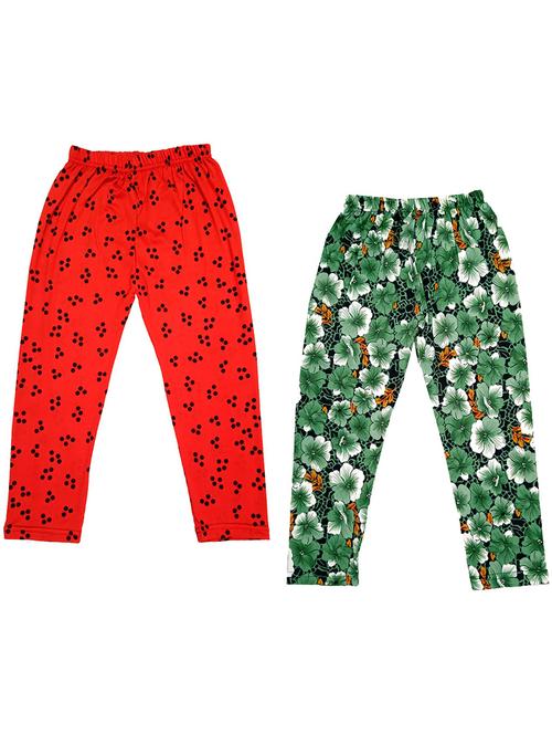 girls pack of 2 cotton three-fourth - 19833459 - Very Small Image - 1