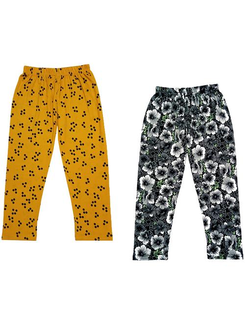girls pack of 2 cotton three-fourth - 19833494 - Very Small Image - 1