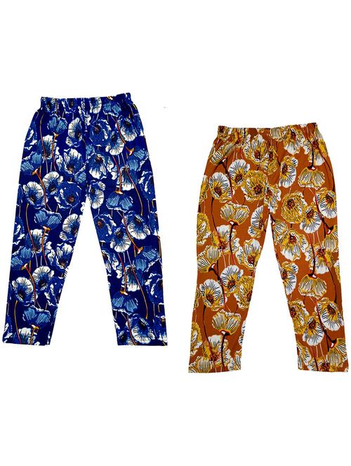 girls pack of 2 cotton three-fourth - 19833502 - Very Small Image - 1