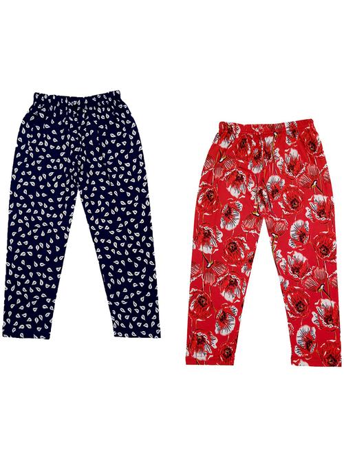 girls pack of 2 cotton three-fourth - 19833517 - Very Small Image - 1