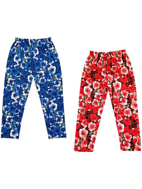 girls pack of 2 cotton three-fourth - 19833561 - Very Small Image - 1