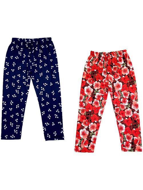 girls pack of 2 cotton three-fourth - 19833567 - Very Small Image - 1
