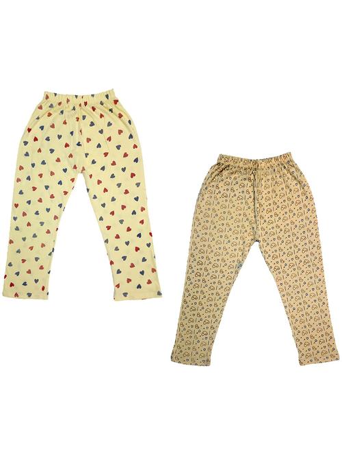 girls pack of 2 cotton three-fourth - 19833669 - Very Small Image - 1