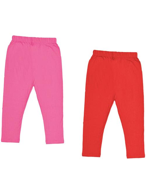 girls pack of 2 cotton three-fourth - 19833687 - Very Small Image - 1