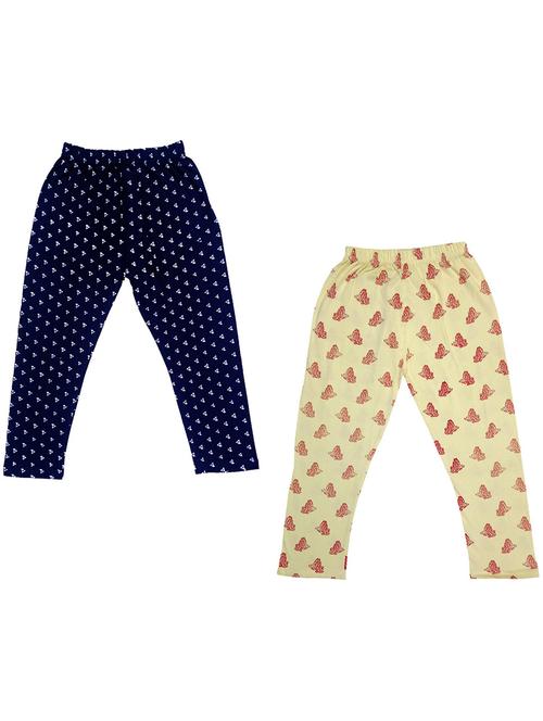 girls pack of 2 cotton three-fourth - 19833690 - Very Small Image - 1