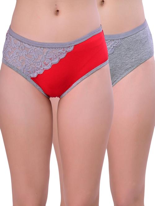 pack of 2 laced hipster panty - 19833895 - Very Small Image - 1