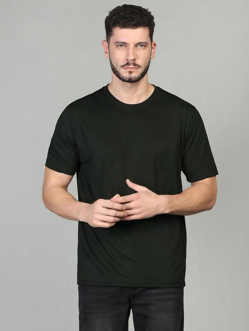 men's round neck solid t-shirt - 19833991 - Very Small Image - 1