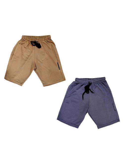 pack of 2 solids shorts - 19837236 - Very Small Image - 1