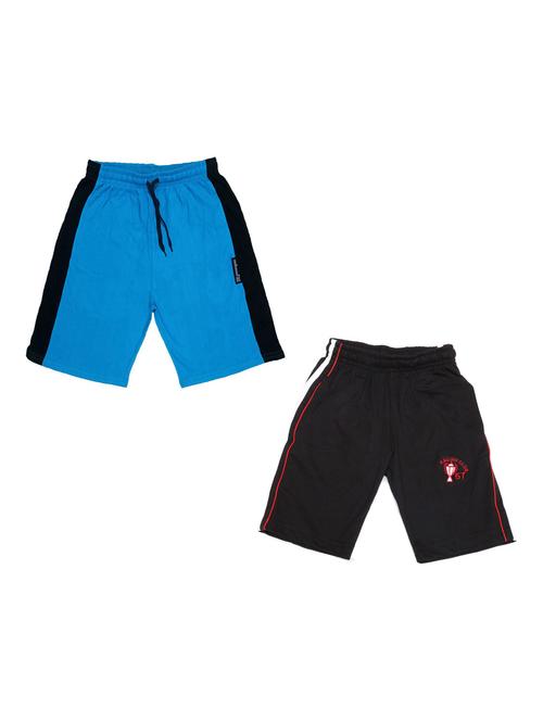 pack of 2 stripes shorts - 19837281 - Very Small Image - 1