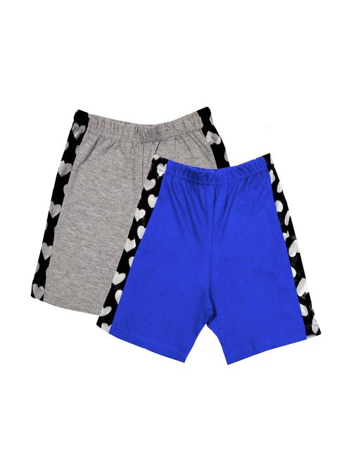 girls pack of 2 printed shorts - 19837376 - Very Small Image - 1
