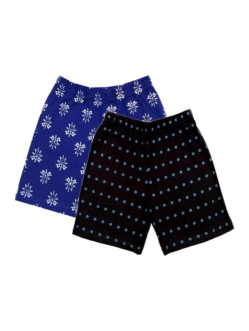 girls pack of 2 printed shorts - 19837396 - Very Small Image - 1