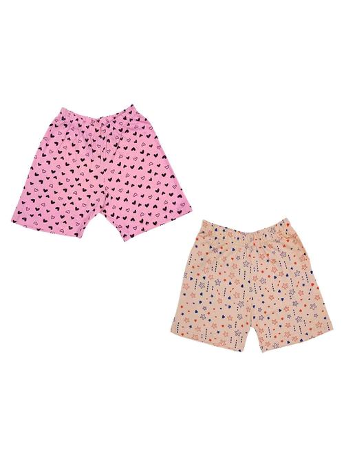girls pack of 2 printed shorts - 19837426 - Very Small Image - 1