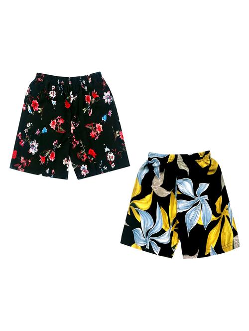 girls pack of 2 printed shorts - 19837458 - Very Small Image - 1