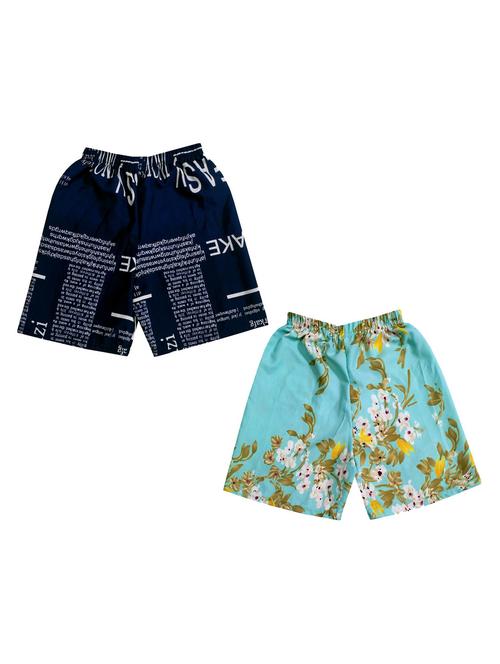 girls pack of 2 printed shorts - 19837483 - Very Small Image - 1