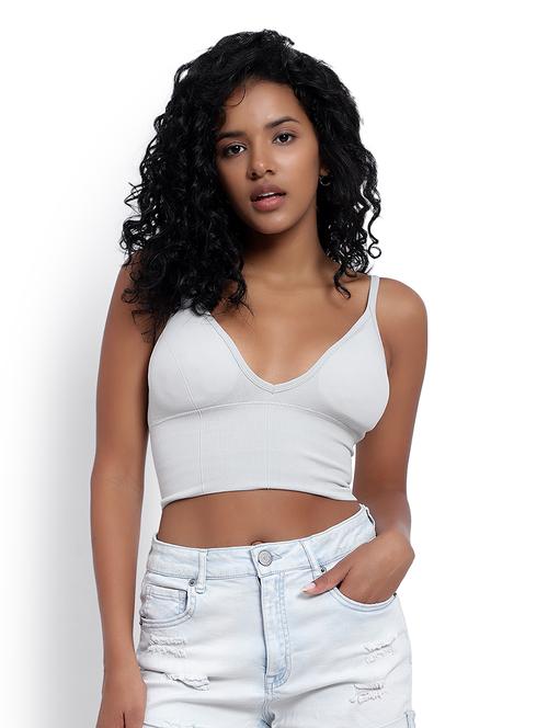 solid non-wired bralette - 19838544 - Very Small Image - 1