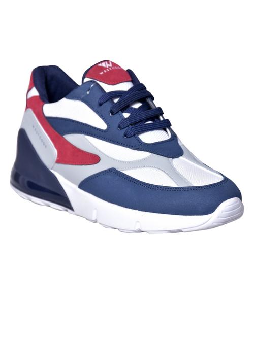 multi colored pu lace up sneakers - 19839361 - Very Small Image - 1