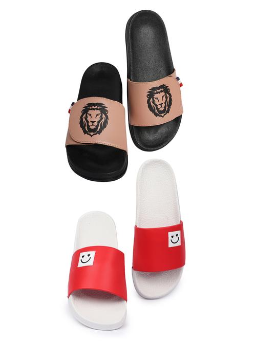 men's slip on flip flop combo - 19839743 - Very Small Image - 1