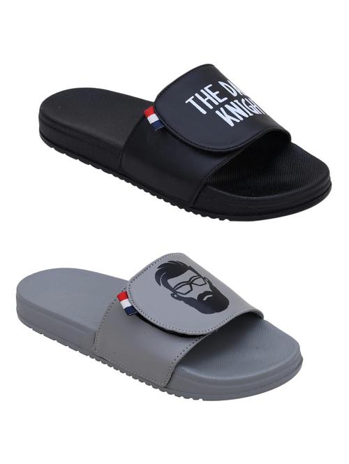men's slip on flip flop combo - 19839824 - Very Small Image - 1