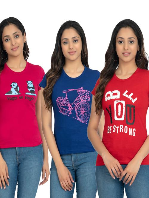 women's t-shirt combo - 19841494 - Very Small Image - 1