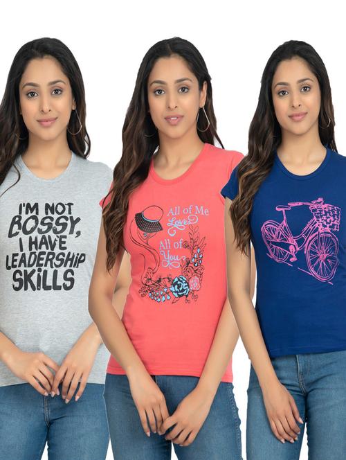 women's t-shirt combo - 19841564 - Very Small Image - 1