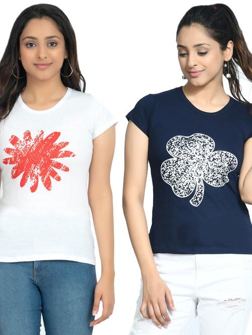 women's t-shirt combo - 19841592 - Very Small Image - 1