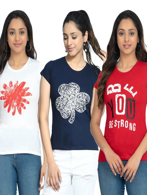 women's t-shirt combo - 19841594 - Very Small Image - 1