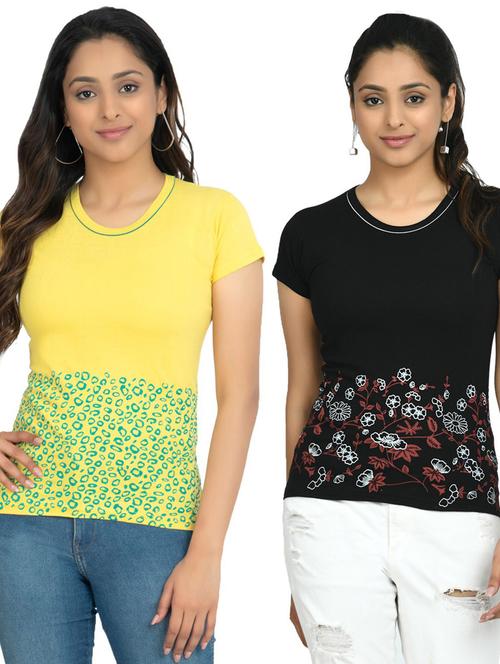 women's t-shirt combo - 19841649 - Very Small Image - 1