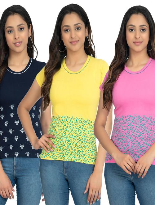women's t-shirt combo - 19841676 - Very Small Image - 1