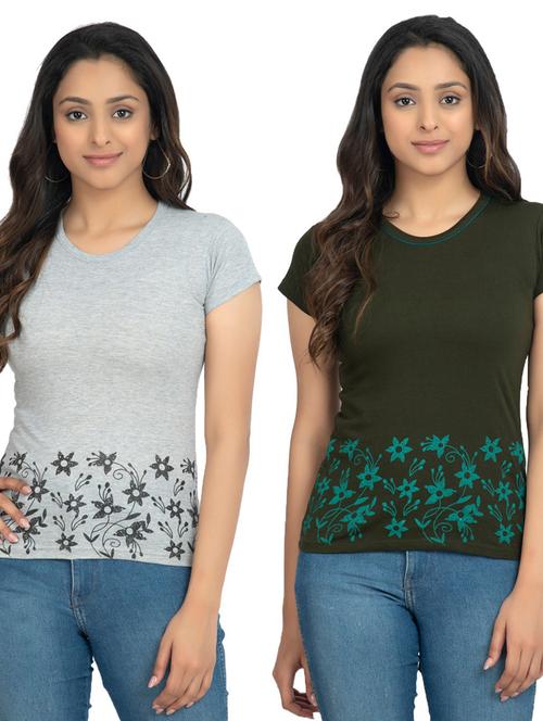 women's t-shirt combo - 19841679 - Very Small Image - 1