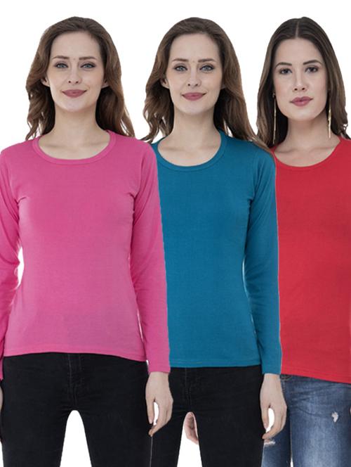 women's t-shirt combo - 19841735 - Very Small Image - 1