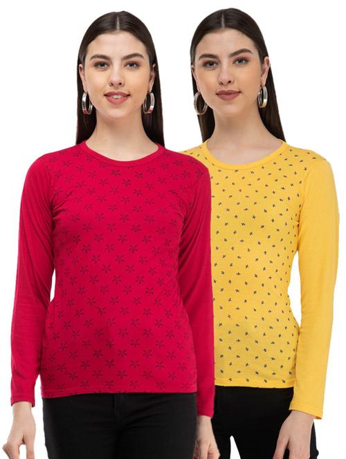 women's t-shirt combo - 19841827 - Very Small Image - 1