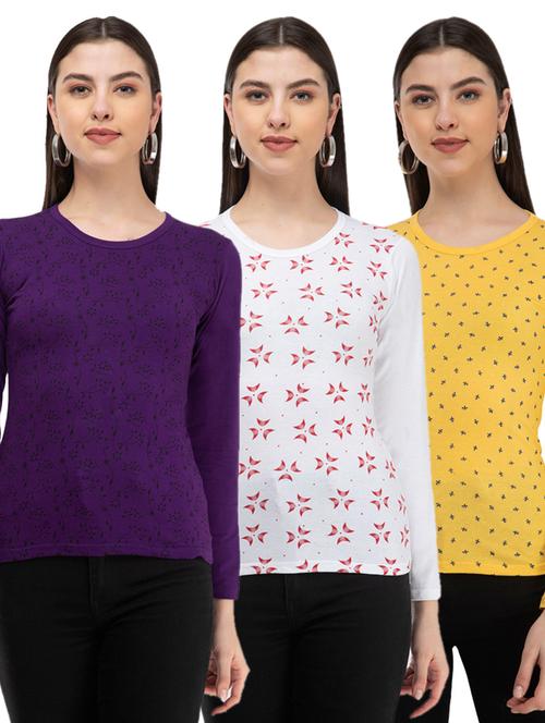 women's t-shirt combo - 19841832 - Very Small Image - 1