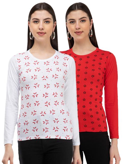 women's t-shirt combo - 19841837 - Very Small Image - 1