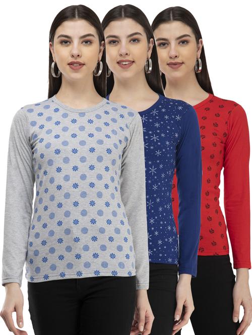women's t-shirt combo - 19841850 - Very Small Image - 1